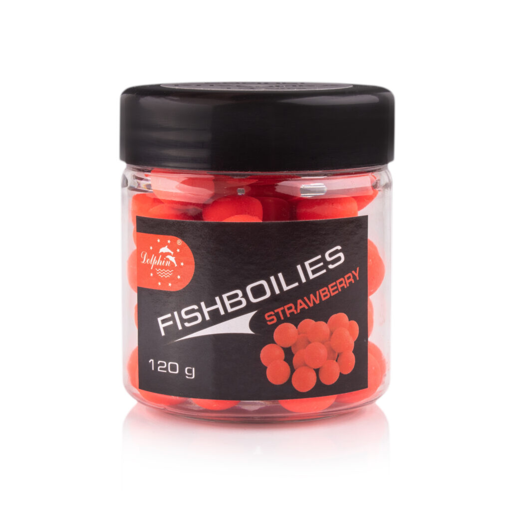 strawberry dolphin baits 14mm
